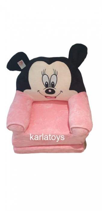 Fotoliu plus extesibil copii Mickey - Minnie Mouse 115 cm [2]