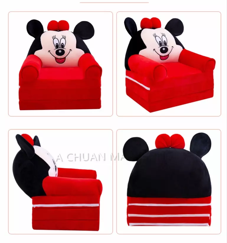 Fotoliu plus extesibil copii Mickey - Minnie Mouse 115 cm [3]