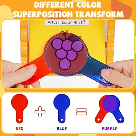 Jucarie educativa de sortare si combinare culori [2]