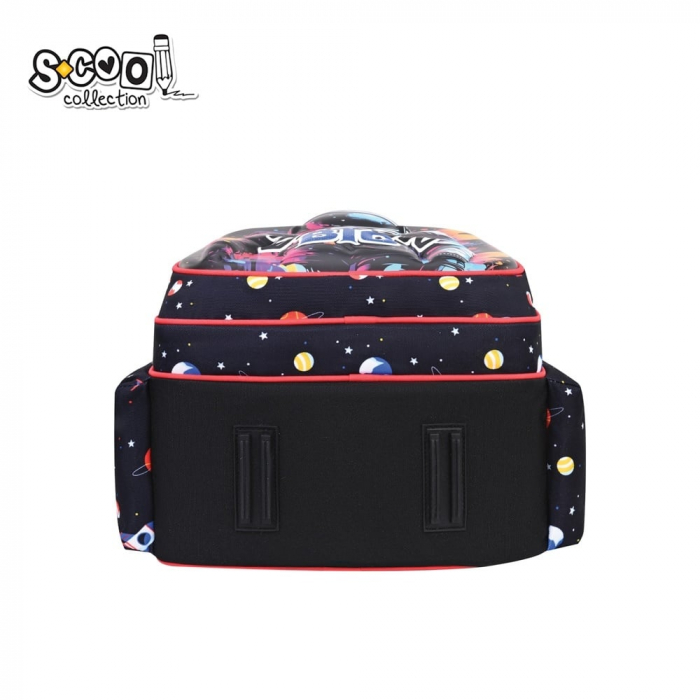 Ghiozdan 3D Dream Big  43x30x22 cm – ergonomic, sportiv, impermeabil [3]