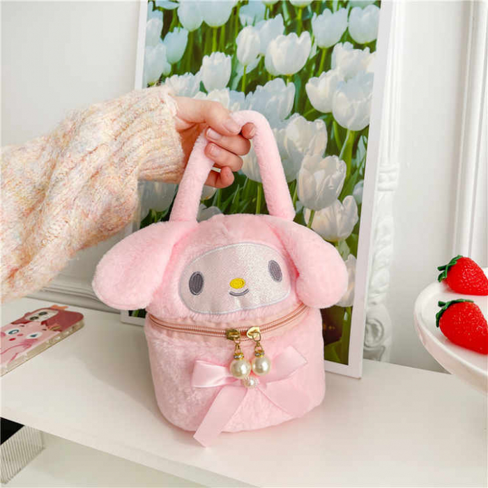 Gentuta Sanrio Kuromi Hello Kitty din Plus Roz [2]