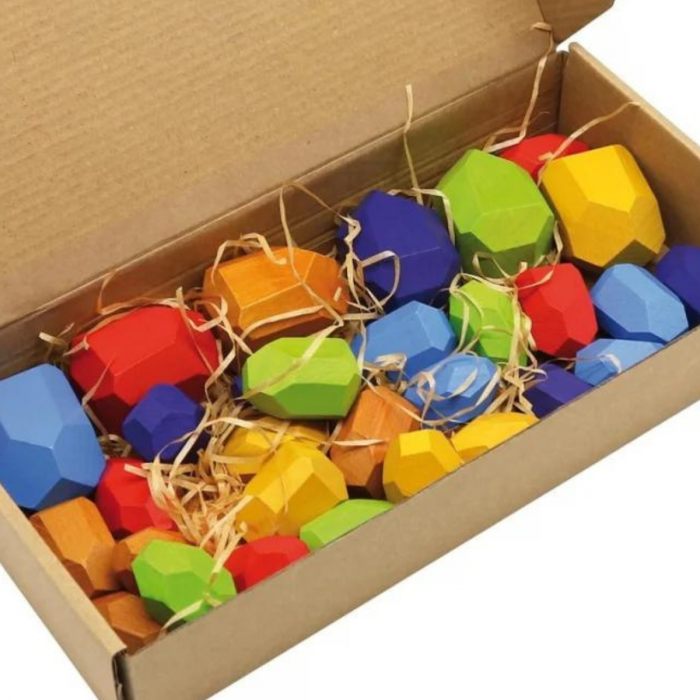 Set 30 de figurine Montessori - Piatra de echilibru [1]
