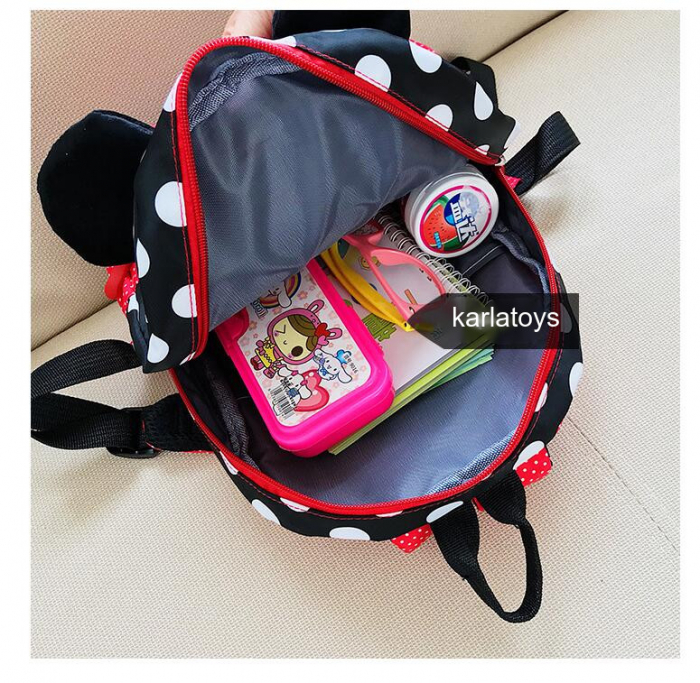 Ghiozdan Rucsac de Gradinita 3D Minnie Mouse [4]