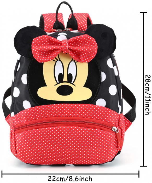 Ghiozdan Rucsac de Gradinita 3D Minnie Mouse [5]