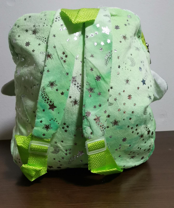 Ghiozdan Din Plus Unicorn 3D Rucsac Gradinita din PLus Unicorn [5]