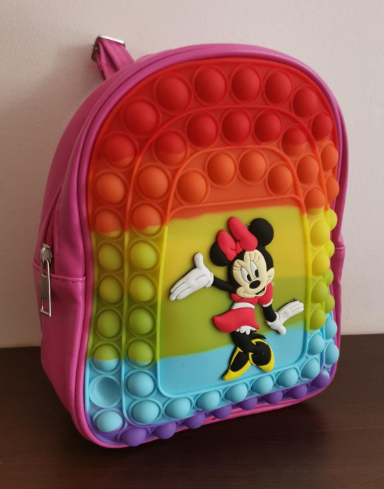 Ghiozdan Pop It Rucsac Copii Mickey Mouse cu bretele reglabile [3]