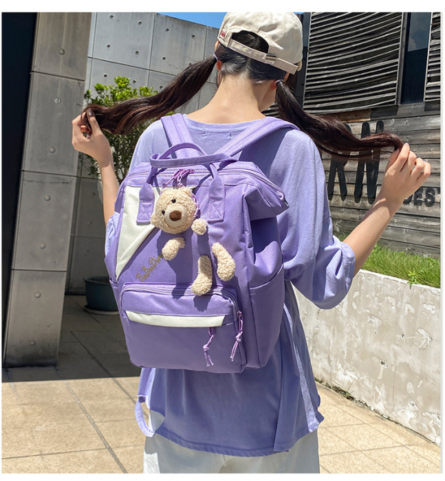 Ghiozdan  Rucsac Ursulet 3D Multifunctional 4 in 1 [2]