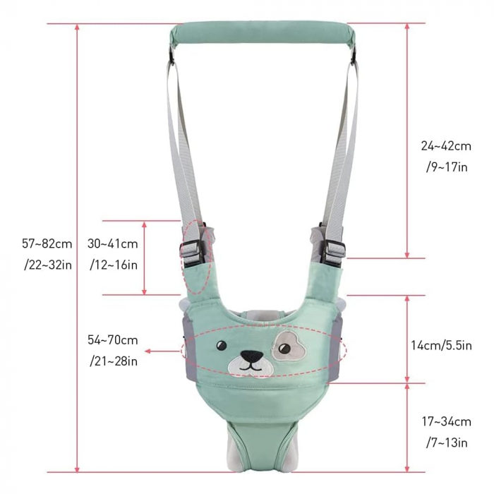 Ham bebe ergonomic cu suport tip chilot detasabil, reglabil Catel [2]