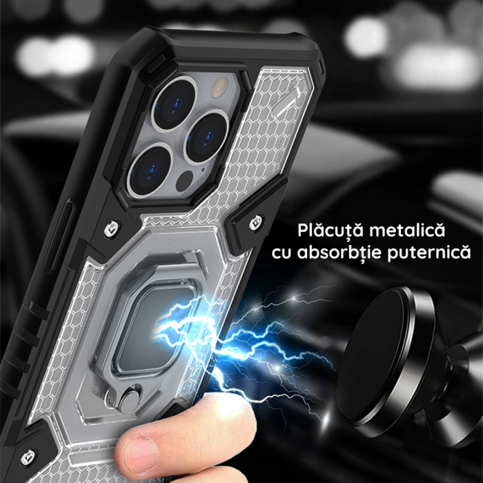 Husa Telefon Honeycomb Armor - Xiaomi Poco M3 - Blue [4]