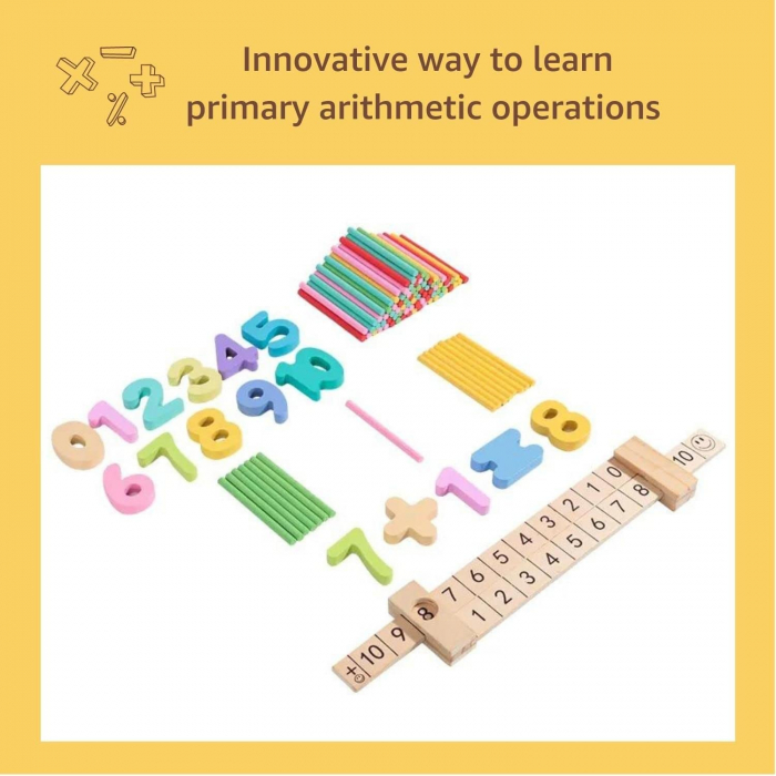 I Love Mathematics Learning Kit - Set Educational Cubelelo pentru Invatarea Matematicii [3]