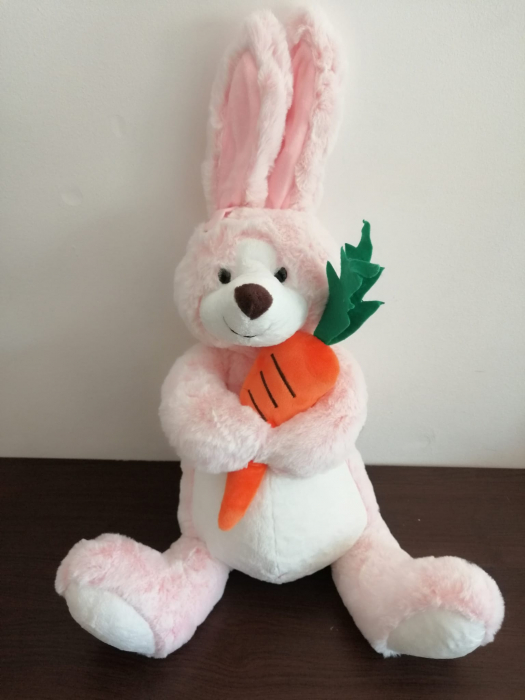 Iepuras de Plus cu Morcov 60 cm [2]