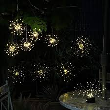 Instalatie Led Craciun cu 5 artificii lungime 5m Lumina calda [3]