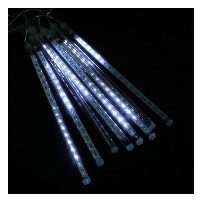 Instalatie Luminoasa tip Tub cu 8 Meteoriti Albastru, 50cm fiecare, 4,5 m [2]