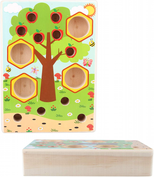Joc lemn Montessori Motricitate Pomul [3]