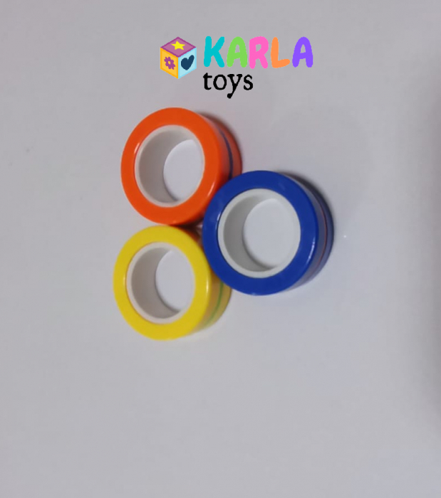 Set 3 buc Joc antistres Inel Magnetic - Magnetic Ring [9]