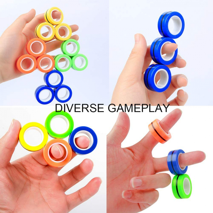 Set 3 buc Joc antistres Inel Magnetic - Magnetic Ring [16]