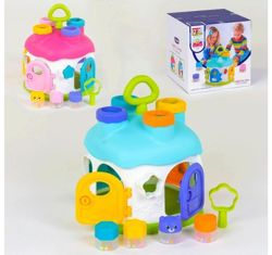 Jucarie Interactiva Bebe Casuta cu forme geometrice Abero [2]