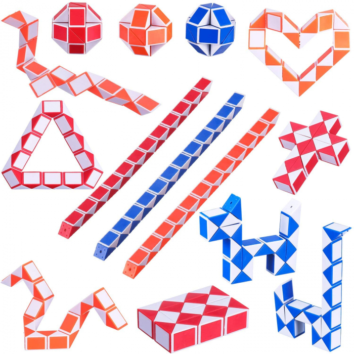 Joc Creativ Snake Magic Cube - Sarpe Rubik [2]