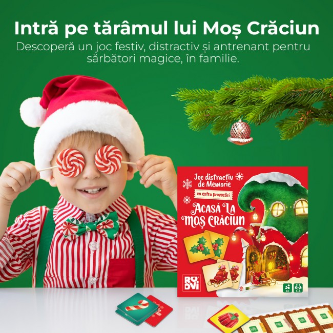 Joc de memorie - Acasă la Moș Crăciun [3]