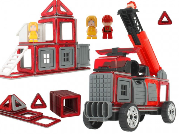 Joc de construit magnetic 3D Magic Blocks 50 piese [3]