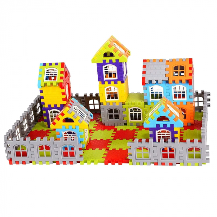 Joc de Construit cuburi 316 piese din plastic [6]
