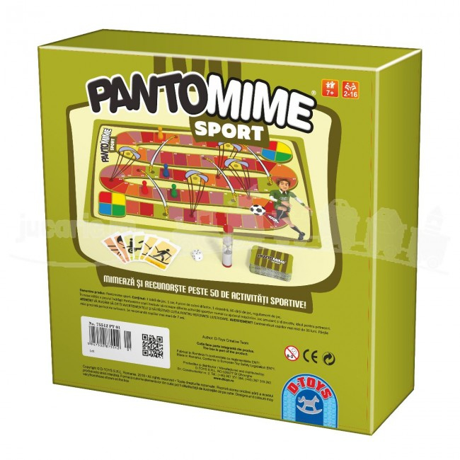 Joc de societate Pantomime Sport D-Toys [2]
