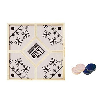 Joc din Lemn de Aruncare Pucuri pentru 4 Jucatori – Joc de Viteza si Indemanare [2]