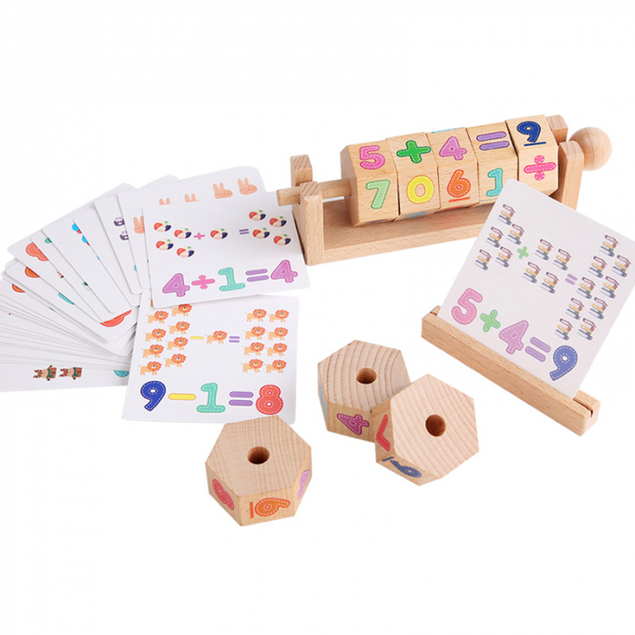 Joc din Lemn educativ Operatii Matematice [3]