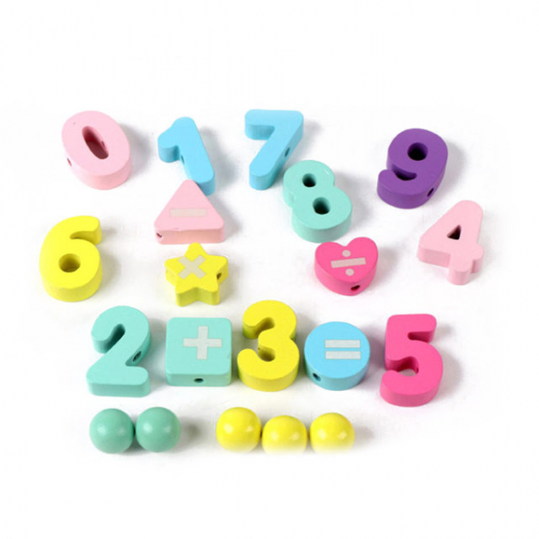 Joc din Lemn Montessori Sortator Culori 4 in 1 - Joc de Pescuit,Cifre, Forme geometrice [10]