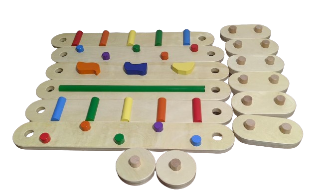 Joc de Echilibru Montessori Senzorial Grinda de echilibru [3]