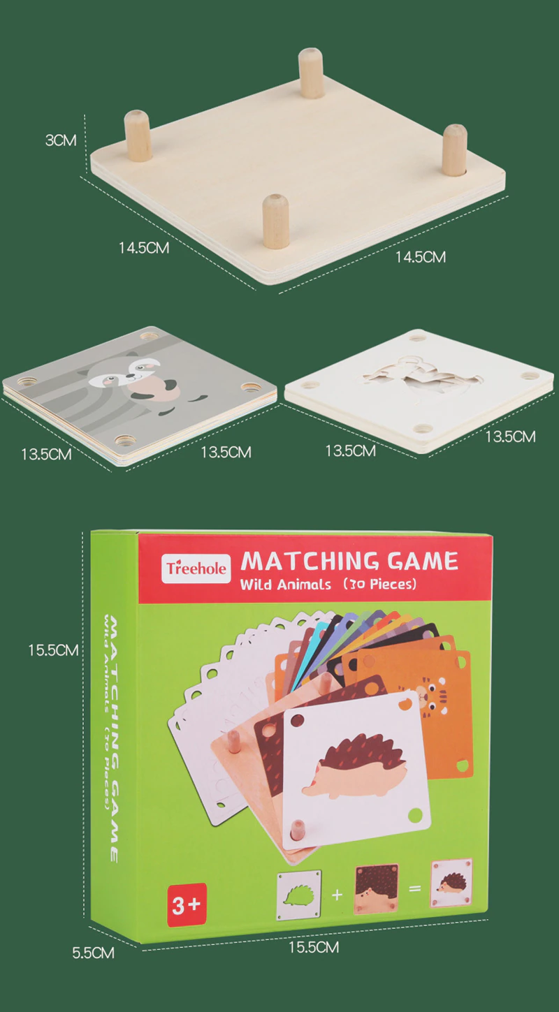 Joc Educational Montessori Asociere Umbre Puzzle Cognitie [7]