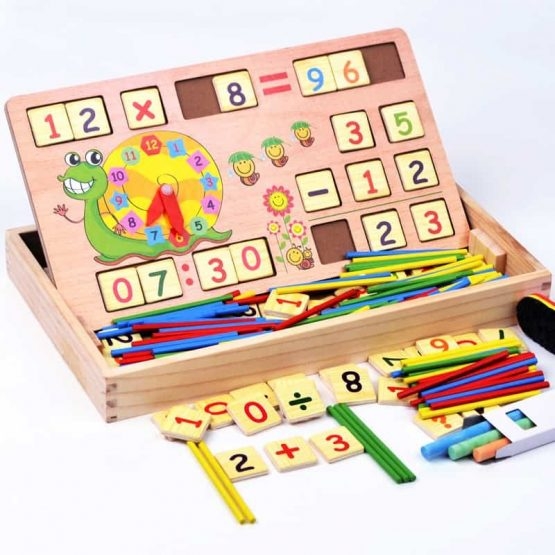 Set educational din lemn matematica 3 in 1 [2]