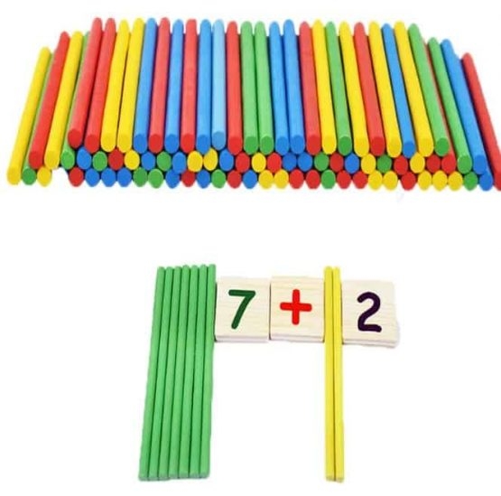 Set educational din lemn matematica 3 in 1 [6]