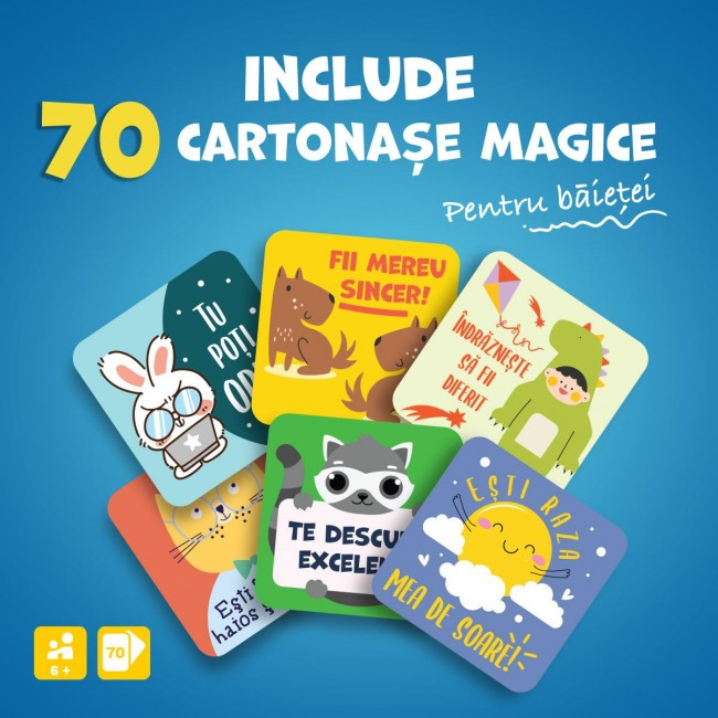 Joc Familie Emotii cards 3 in 1 baieti [2]