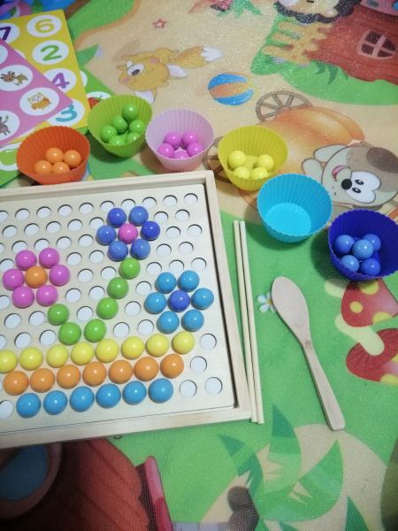 Joc Indemnare si Memorie 2 in 1 cu Bile [10]