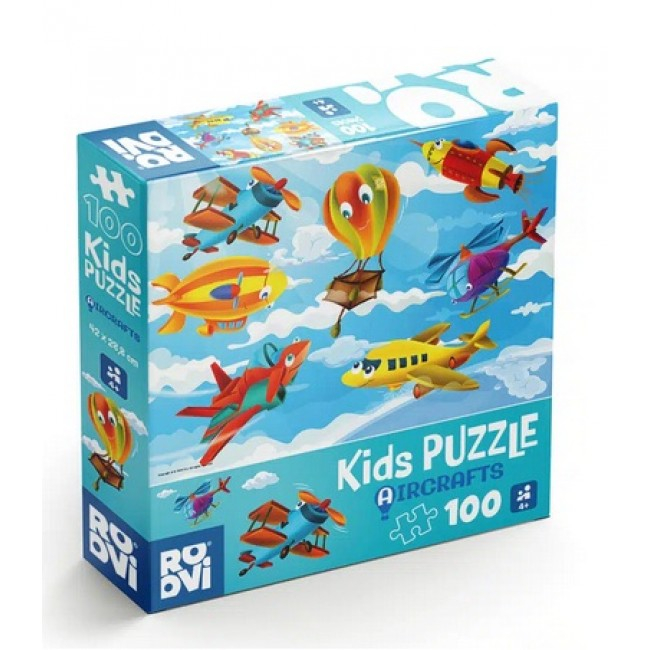 Puzzle 100 piese On Air- Aeroplane [1]