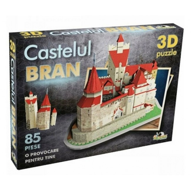 Puzzle Noriel 3D - Castelul Bran- 85 piese [2]