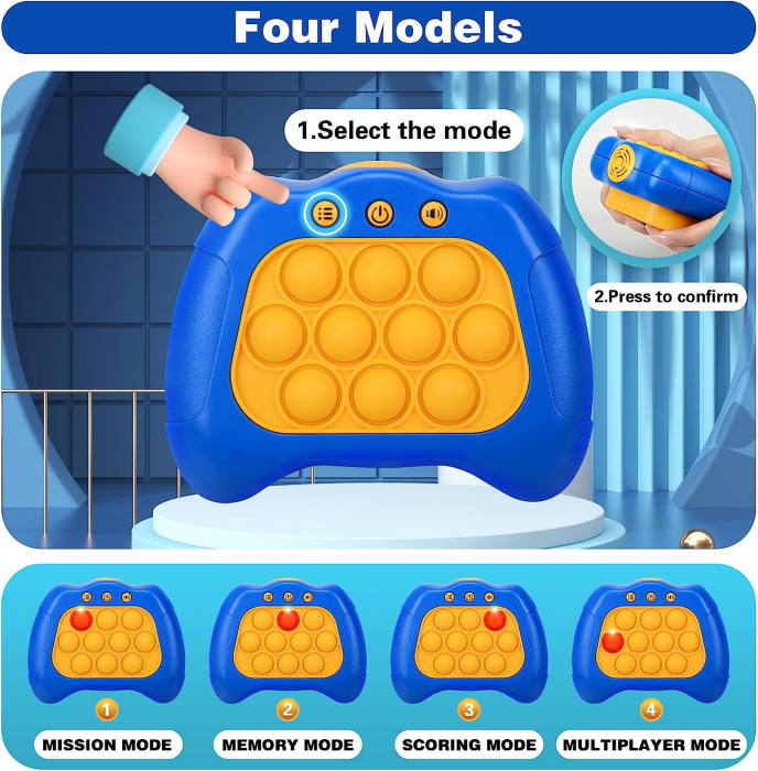 Joc interactiv Push Bubble Consola Quick Push [4]
