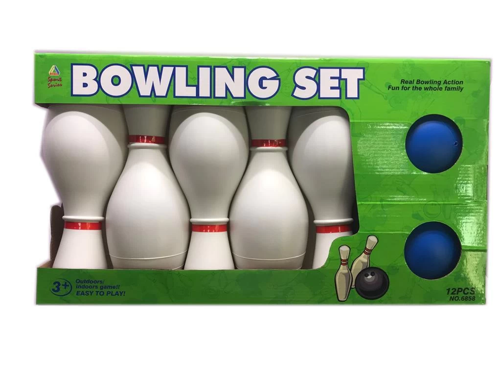 Set Bowling Mare pentru Copii cu 10 Popice si 2 Bile [1]