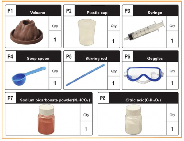 Joc experimet sa construim un Vulcanul - Set Kit Educativ Vulcanul [5]