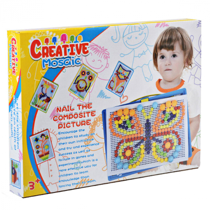 Joc Creative Mosaic în plastic 296 buc [4]