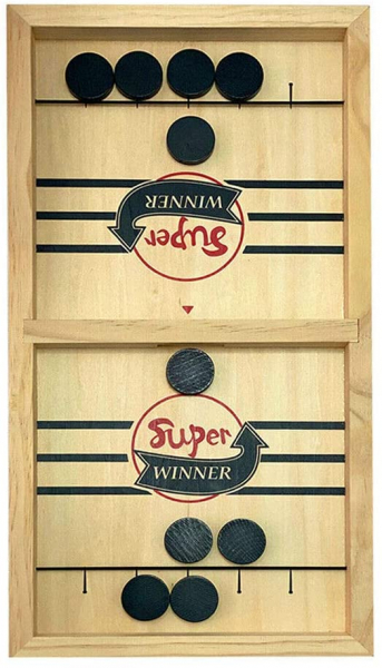 Joc lemn Hochei aerian Board Game - Joc de masa Slingpuck Hochei [2]