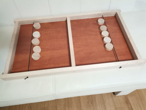Joc lemn Hochei aerian Board Game - Joc de masa Slingpuck Hochei [3]