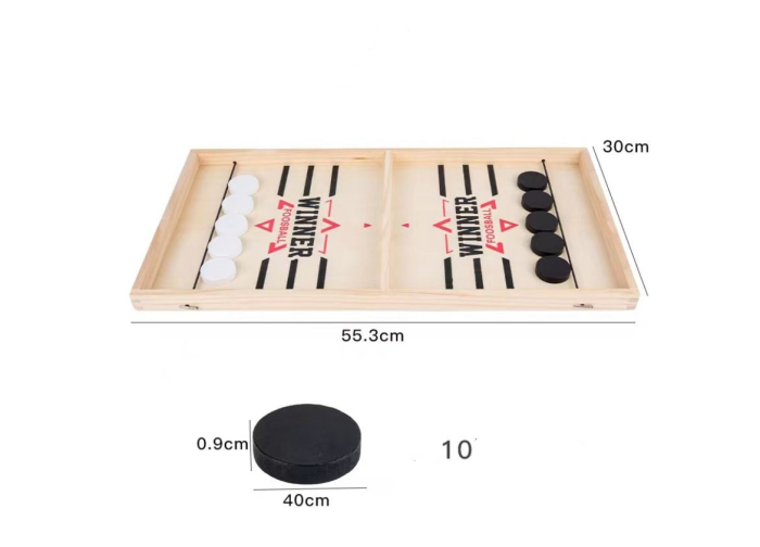 Joc lemn Hochei aerian Board Game - Joc de masa Slingpuck Hochei [8]