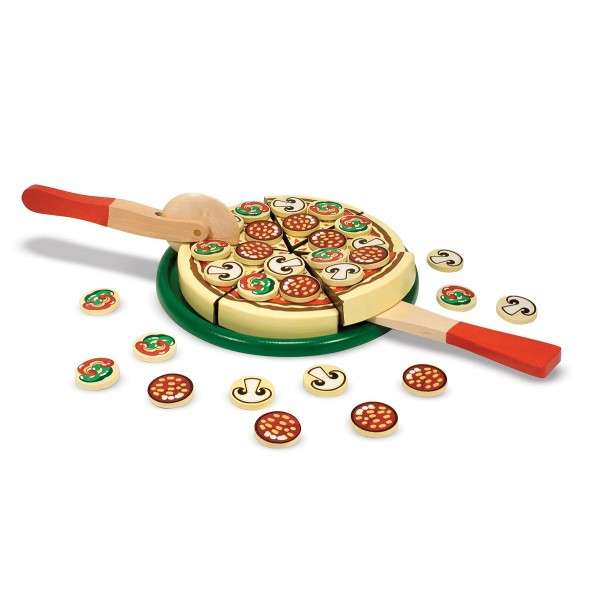 Joc lemn Pizza Party 54 de piese Melissa and Doug [2]