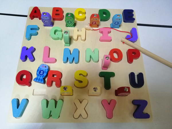Puzzle 3D Litere si Joc de Pescuit [3]