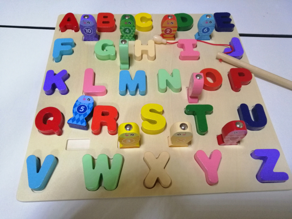 Puzzle 3D Litere si Joc de Pescuit [4]