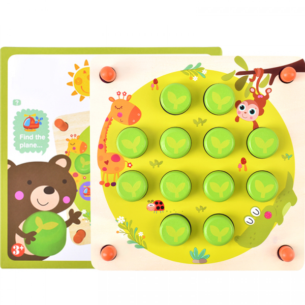 Joc din lemn memorie Animal Chess [7]