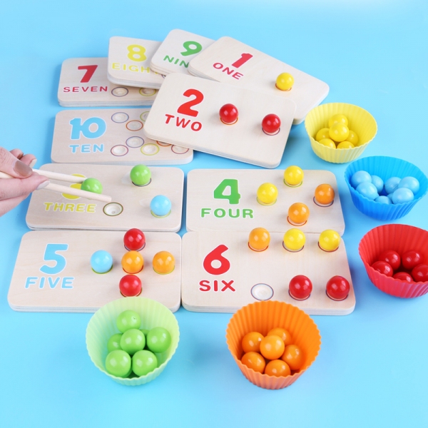 Joc  educativ digital matematica montessori numere si bile Pinch Game [7]