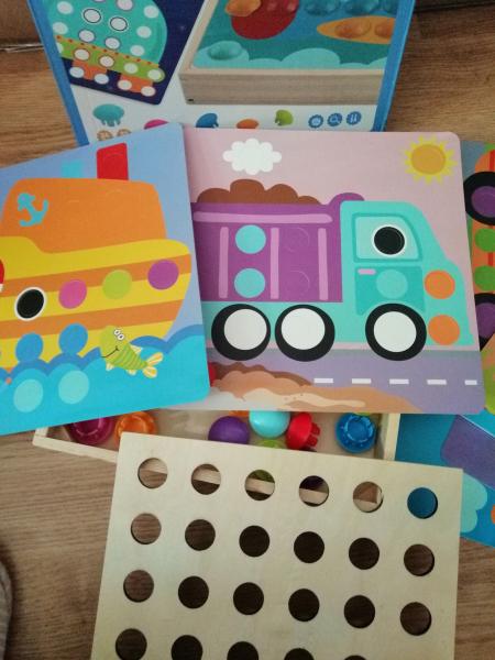 Joc Mozaic din Lemn - Joc Mozaic din Lemn Creativ [4]